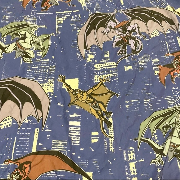 Vintage Disney Gargoyles Double / Full Flat Sheet 92” x 82” - Picture 3 of 16